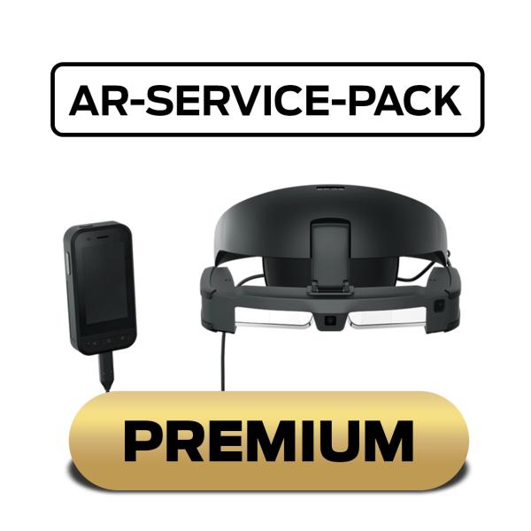 Premium AR-Service Pack: Epson Moverio BT-45CS AR Brille mit integriertem Controller