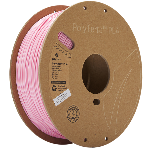 Polymaker PolyTerra PLA Sakura Pink 1,75mm 1kg