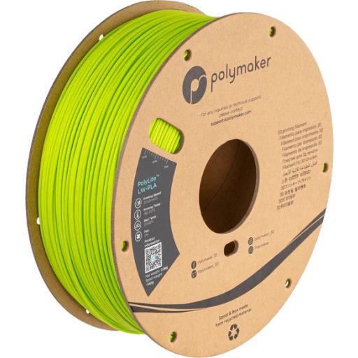 Polymaker PolyLite™ LW-PLA Bright Green 1,75mm 800g