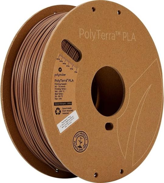 Polymaker PolyTerra PLA Army Brown 1,75mm 1kg