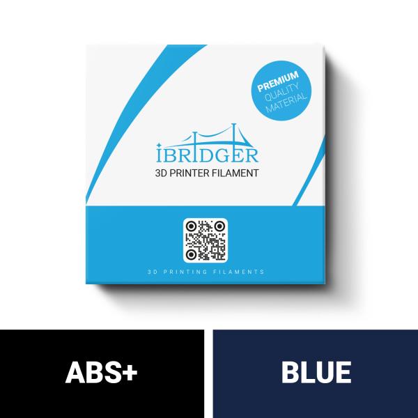 iBridger ABS+ blue filament 1kg 1,75mm