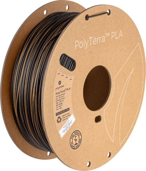 Polymaker PolyTerra PLA Dual Shadow Orange (Orange-Black) 1,75mm 1kg