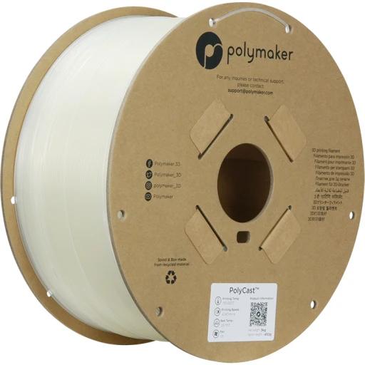 PolyMaker PolyCast Filament Natural 3000g