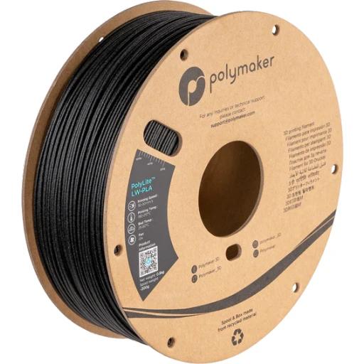Polymaker PolyLite™ LW-PLA Black 1,75mm 800g
