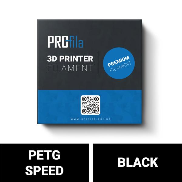 ProFila PETG Speed Black RAL 9005 1000g 1,75mm