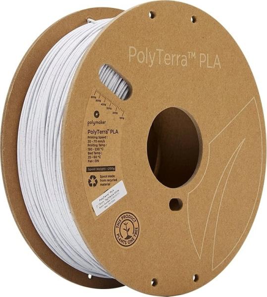 Polymaker PolyTerra PLA Marble White 1,75mm 1kg