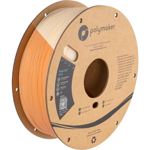 Polymaker PolyLite PLA™ UV Color Change Natural/Orange 1,75mm 1000g