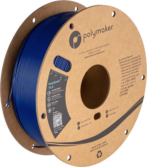Polymaker PolySonic™ PLA - High Speed PLA Blue