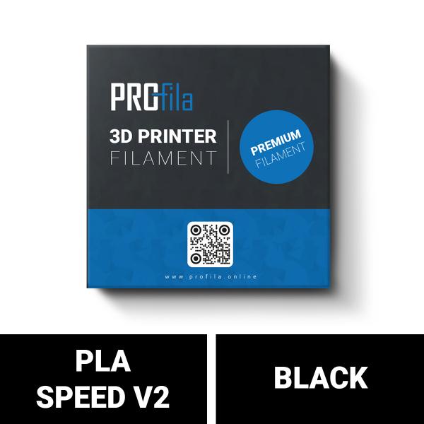 ProFila PLA Speed V2 Black RAL 9005 1000g 1,75mm