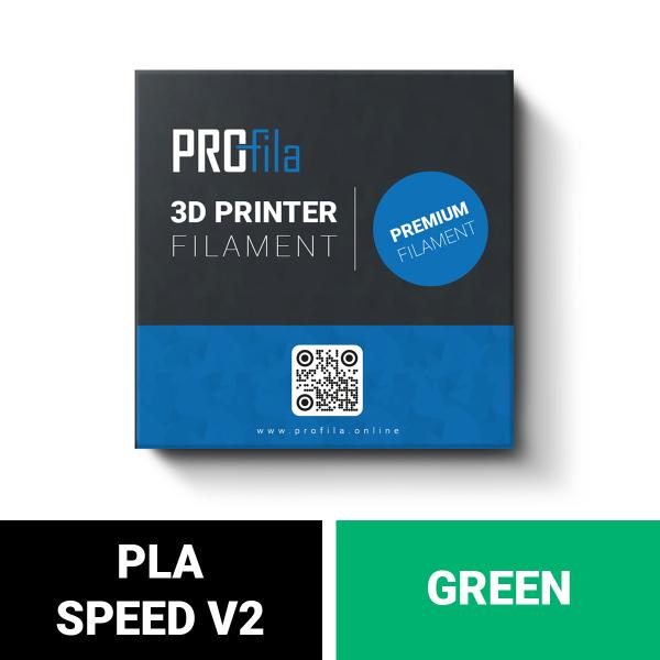 ProFila PLA Speed V2 Green RAL 6037 1000g 1,75mm