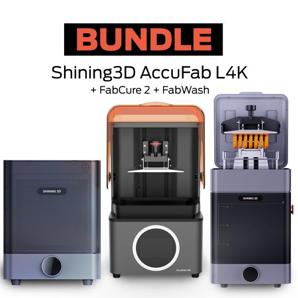 Shining 3D AccuFab-L4K + FabCure 2 + FabWash