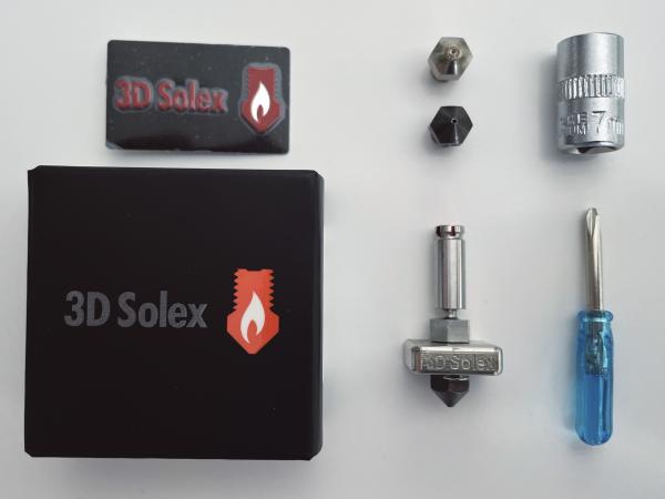 3DSolex Timeslicer Hotend Premium for Raise3D E2 (0.40-0.60R-0.80)