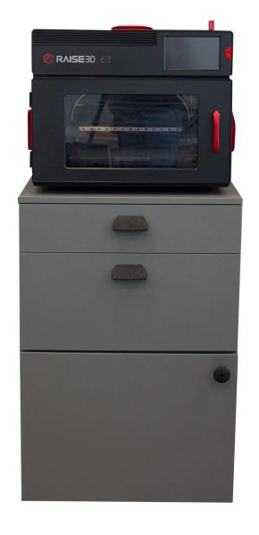 Chariot pour Raise3D E2 - Meuble bas haut pour imprimante OLYMP