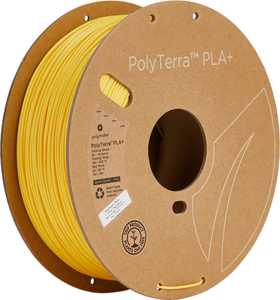Polymaker PolyTerra PLA+ Yellow