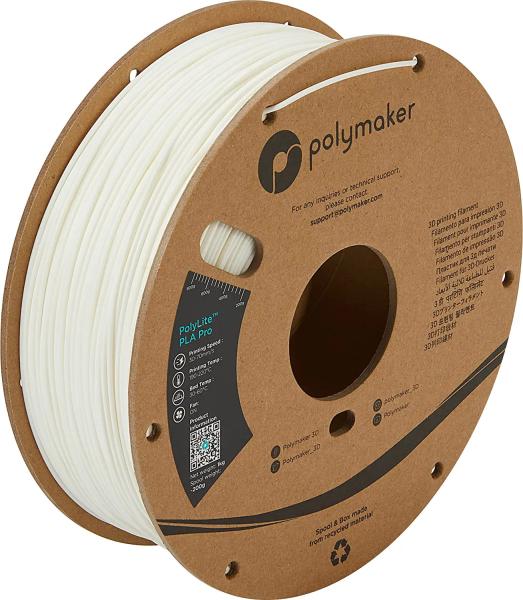 Polymaker PolyLite PLA PRO White 1000g