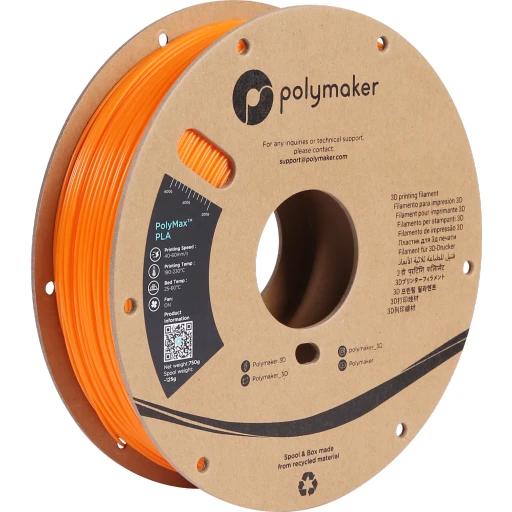 PolyMaker PolyMax Tough PLA Orange in 750g