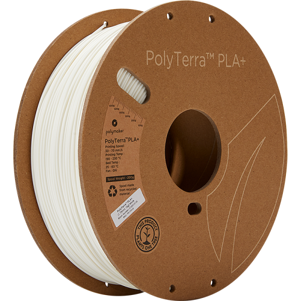 PolyTerra PLA Plus White 