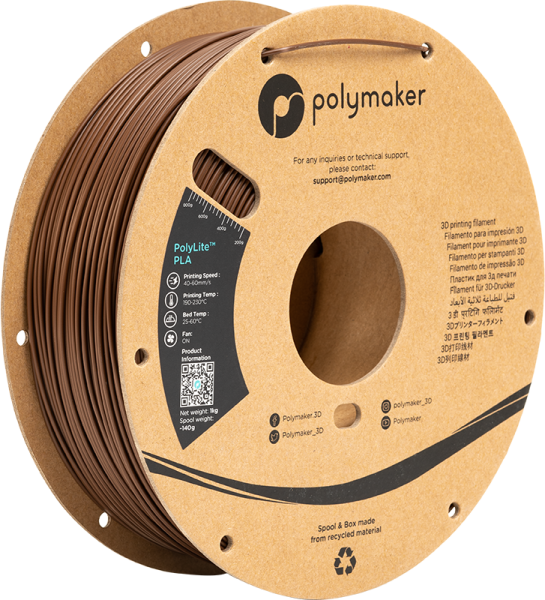 Polymaker PolyLite PLA Brown