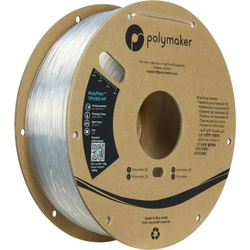 Polymaker PolyFlex™ TPU-95A High Speed Clear 1000g