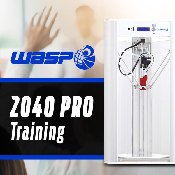 Training: WASP 2040 Pro recorded training