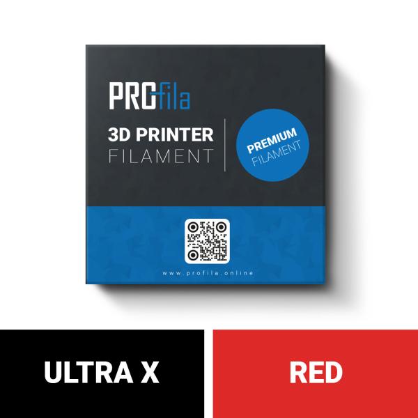 ProFila ULTRA X red filament 1,75mm 1,0kg
