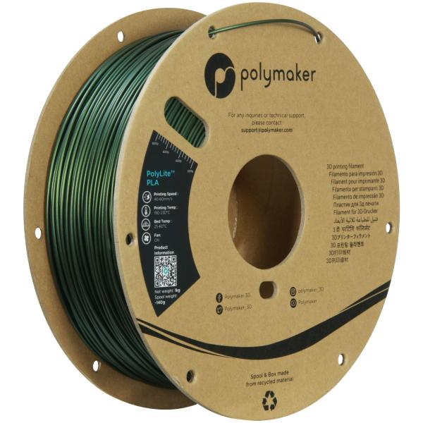 Polymaker PolyLite PLA Sparkle Dark Green 1,75mm 1000g