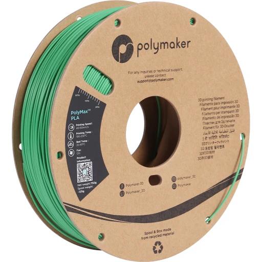 PolyMaker PolyMax Tough PLA Green in 750g