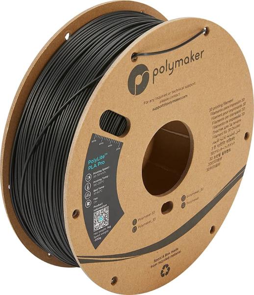 Polymaker PolyLite PLA PRO Black 1,75mm 1000g