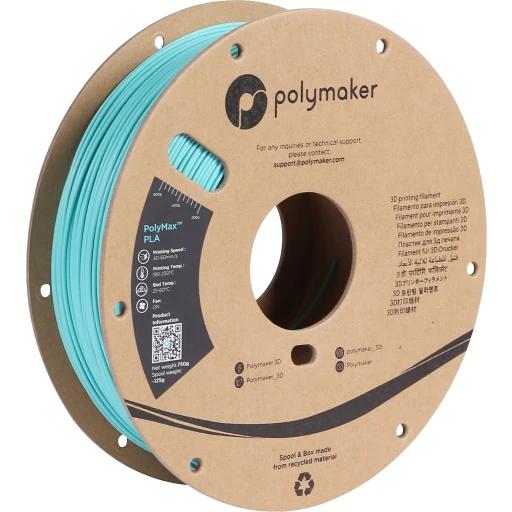 PolyMaker PolyMax Tough PLA Teal in 750g