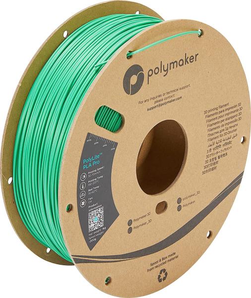 Polymaker PolyLite PLA PRO Green 1,75mm 1000g